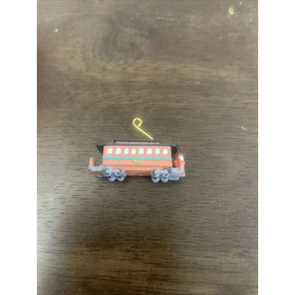 Hallmark Miniature Keepsake‎ Ornament Santa's Streetcar Artists Favorites 1990